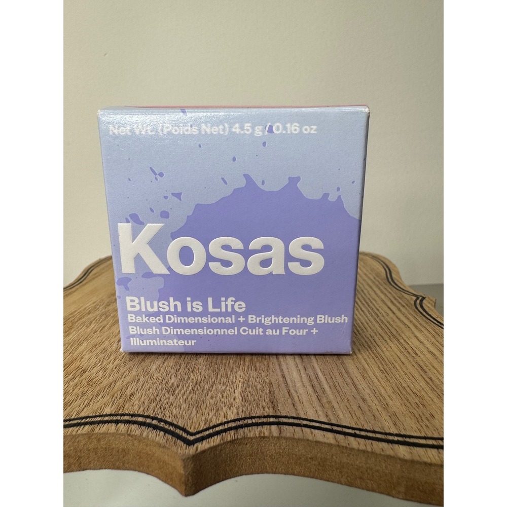 Kosas Blush is Life Baked Dimensional Brightening Blush Hype Warm Poppy Pink